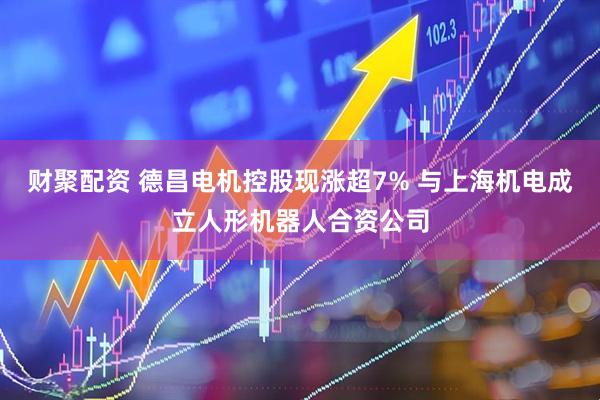 财聚配资 德昌电机控股现涨超7% 与上海机电成立人形机器人合资公司